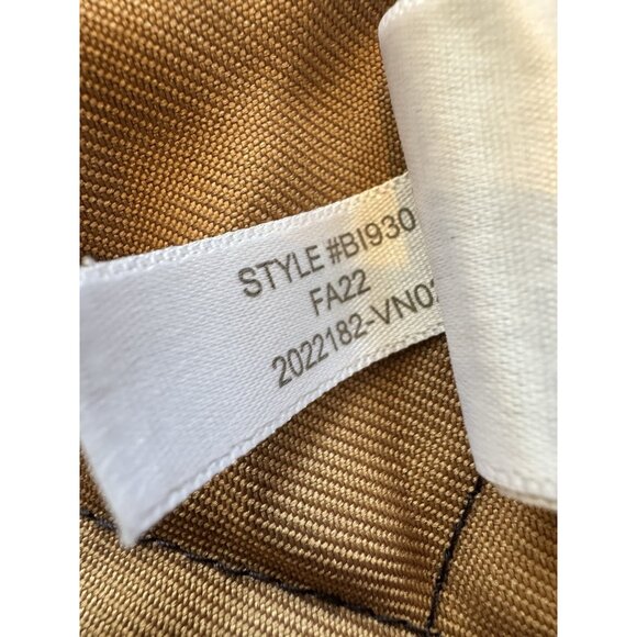 J Crew Mens Walker Vest XL Navy Blue Tan Quilted Full Zip Pockets B1930 - Picture 8 of 12